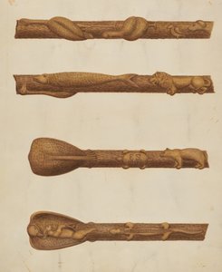 Walking Stick, c. 1940.