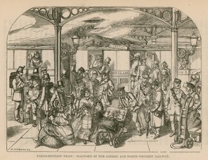 Trem Parlamentar: Plataforma da Ferrovia Londres e Noroeste, Londres