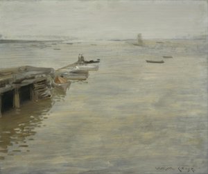 Um Dia Cinzento de William Merritt Chase