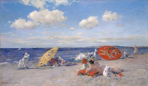 À beira-mar, ca. 1892