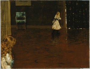 Jogo das escondidas de William Merritt Chase