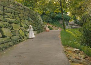 No Parque de William Merritt Chase