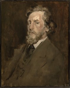 Retrato de um homem de William Merritt Chase