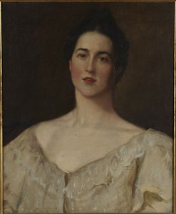 A modelo majestosa de William Merritt Chase