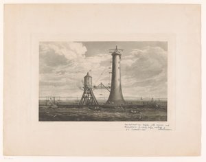 Construção do farol de Bell Rock