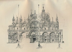 Fachada de São Marcos, final do século XIX e início do século XX, 1925.