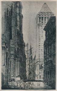 Wall Street, Nova York, c1913