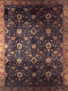 Design para um Rug (têxtil) de William Morris