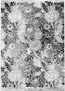 Papel de parede padrão Norwich, 1889 1934. de William Morris