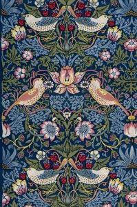 Ladrão de Morango. Tecido decorativo, 1883. de William Morris