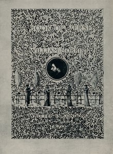 Página de rosto de A Book of Verse, de William Morris, 1870. de William Morris