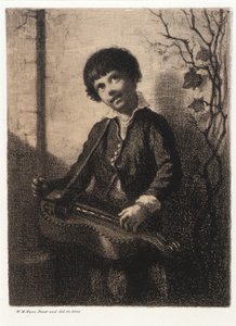Rapaz da corda de ferro de William Morris Hunt