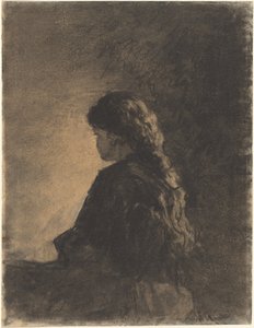 Garota Sentada de William Morris Hunt