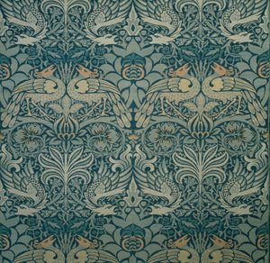 Tecido decorativo, 1876-1890.