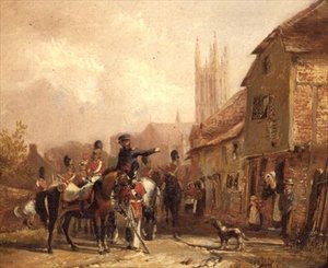 Tropas de Billeting de William Mulready