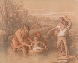 Desenho para A primeira viagem de William Mulready
