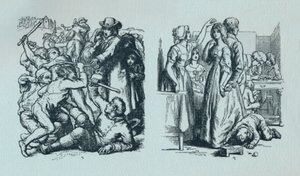 Ilustrações para o vigário de Wakefield Goldsmith., C1800-1860, 1923 de William Mulready