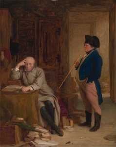 O Sr. Peregrine Touchwood Invadindo o Rev. Josiah Cargill de William Mulready