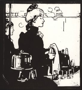 Garçom (qualquer bar) de William Nicholson