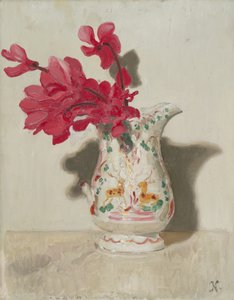 Cyclamen, c.1937 (óleo no painel) de William Nicholson