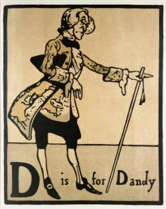 D é de Dandy de William Nicholson