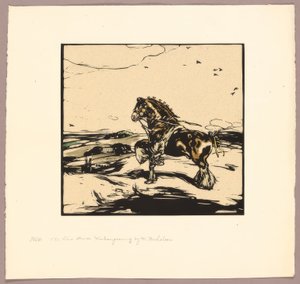 Das Shire Horse de William Nicholson