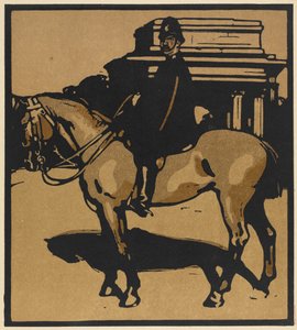 Tipos de Londres: Policial (Constitution Hill) de William Nicholson