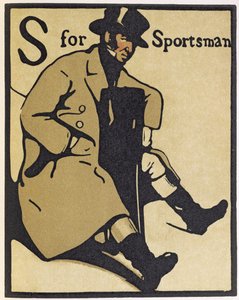 S de Sportsman, ilustração de 