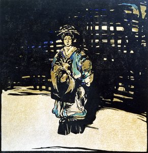 Sada Yacco, ilustração de 
