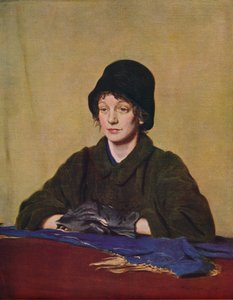 A menina com a luva esfarrapada, 1909, 1935.