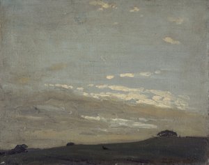 The Silver Sunset, 1909-1910. de William Nicholson