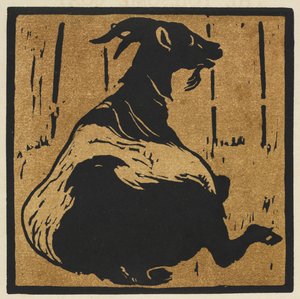 O Livro Quadrado dos Animais: A Cabra Trabalhadora de William Nicholson