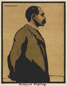 Doze Retratos: Rudyard Kipling de William Nicholson