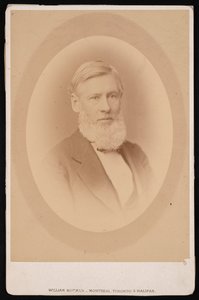 Retrato de Asa Gray 1810-1888, Antes de 1876. de William Notman