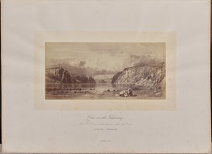 Vista sobre o Saguenay de William Notman