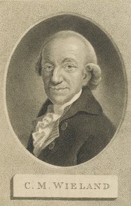 Retrato do poeta e escritor Christoph Martin Wieland 1733-1813, 1800.