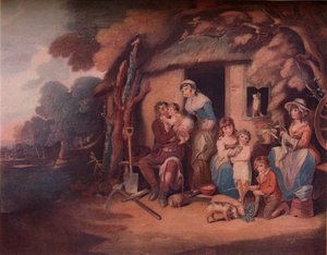 The Husbandmans - Saturday Evening: Return from Labor, c1789