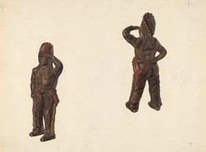 Banco de Moedas do Chefe Indiano, c. 1938. de William O. Fletcher