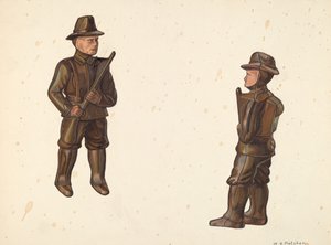 Soldado em Khaki Coin Bank, c. 1938. de William O. Fletcher