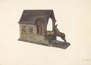 Toy Bank, c. 1940. de William O. Fletcher
