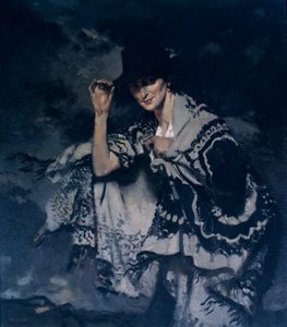 Um ilhéu de Aran (óleo sobre tela) de William Orpen