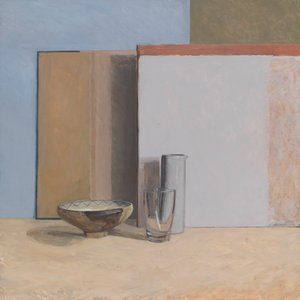 Tigela peruana 03 (óleo sobre painel) de William Packer