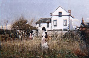Landscape, The White House, c.1880 (óleo sobre tela)
