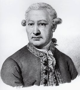 Retrato de Giovanni Alessandro Brambilla (1728-1800), Barão de Carpiano, anatomista, patologista e médico italiano, gravura de Nicolas Toussaint Charlet