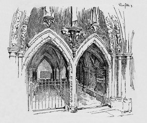 Entrada da Chapter House, c1897