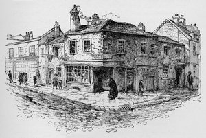 Old Pye Street e a escola irregular, c1897