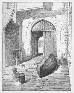 O portão de água, New Palace Yard, c1897