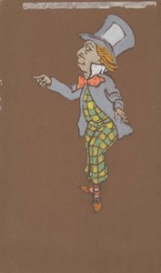 Chapeleiro Louco (figurino para Alice no País das Maravilhas, 1915) de William Penhallow Henderson
