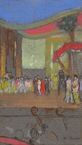 Cenografia para ópera de William Penhallow Henderson
