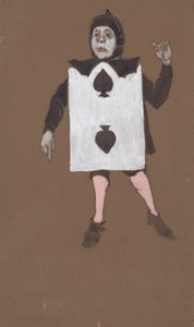 Duas de fantasias Spades para Alice-in-Wonderland, 1915.